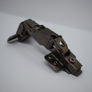 Bisagra 165 acabado titanio cierre lento. U.