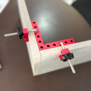 Prensa angular 90 grados 120x120mm ALUMINIO