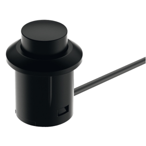 Interruptor de botón HAFELE loox negro