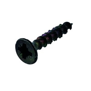 Tornillo Hospa negro para bisagras. HAFELE