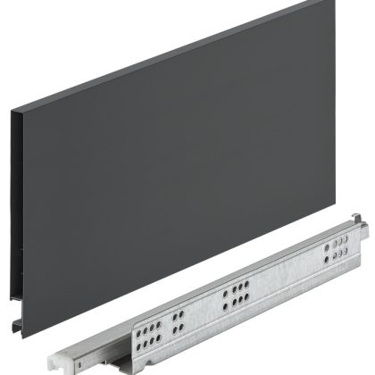 Matrix Box Slim A30 Push Antracita H89/450mm HAFELE