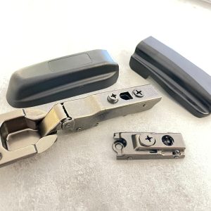 Bisagra parche titanio oculta con tapas de cobertura C/L YATO