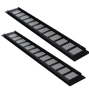 Rejilla de ventilación Negra 500 x 150mm