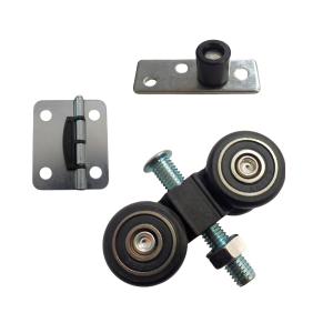 Kit Sistema Q3028 rodamiento plegable 2 hojas 80kg