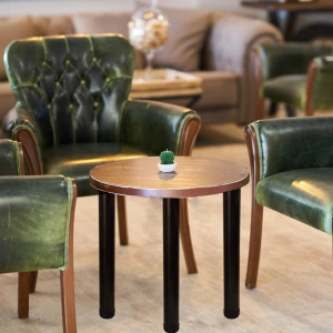 Pata pedestal mesa 60 mm x 710mm negra