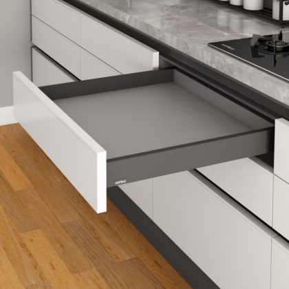 SLIM HAFELE Antracita 500/ H: 89 mm