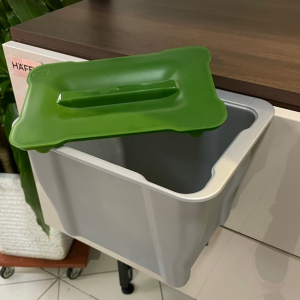 Caneca de sobreponer para orgánicos