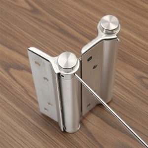 Bisagra doble apertura con muelle 4" acero 304 YATO